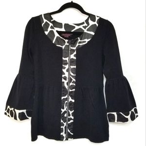 Peplum Rhinestone Jacket Medium